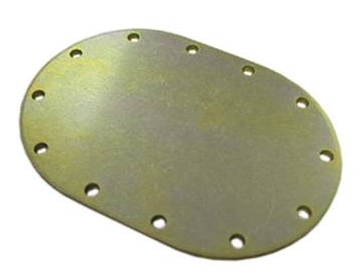 Deckplatte Aluminium 4in x 6in geschlossen passend für 20  ATL Tanks (SA, SC, MB)