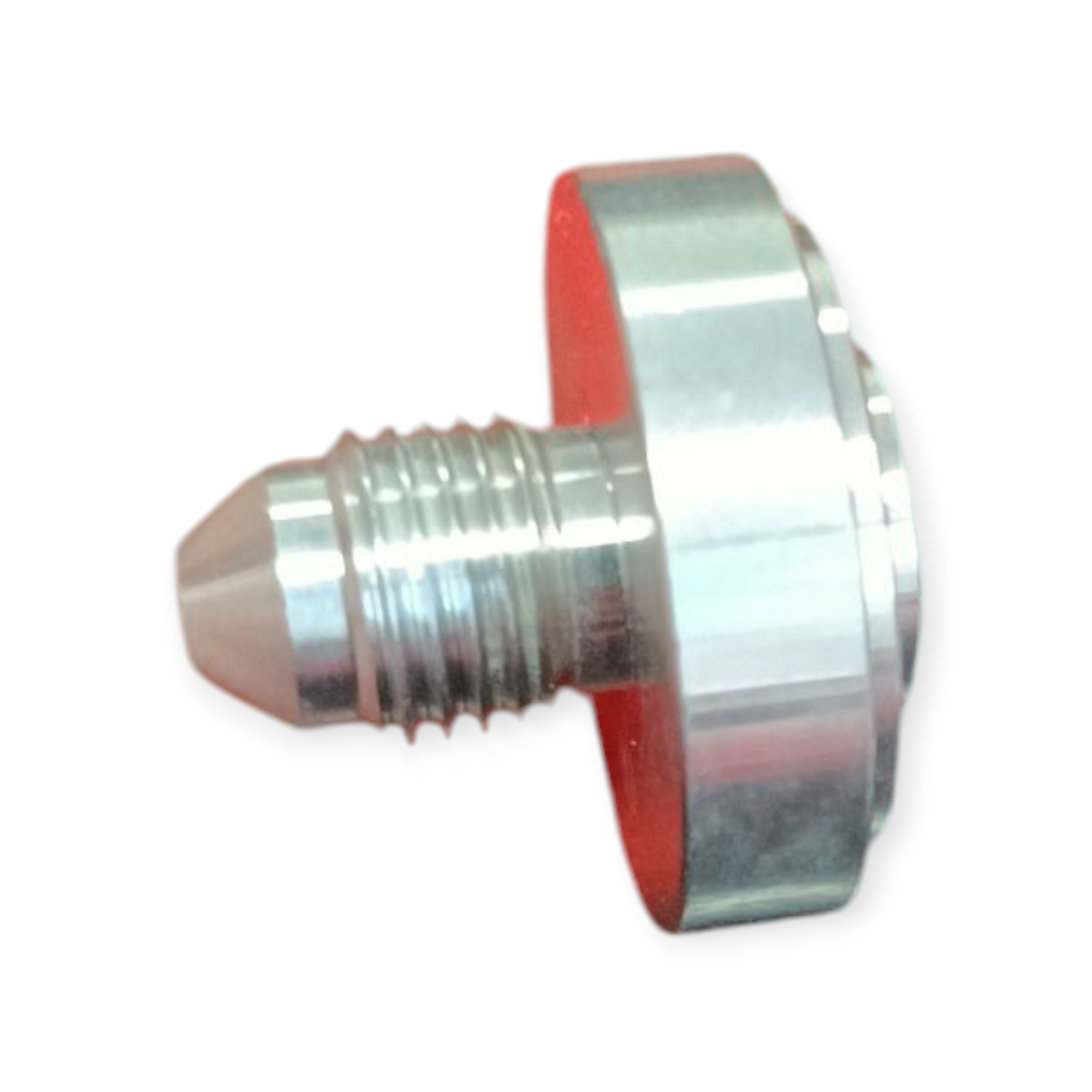 Aufschweißadapter Aluminium JIC D03  3/8x24 (rund)