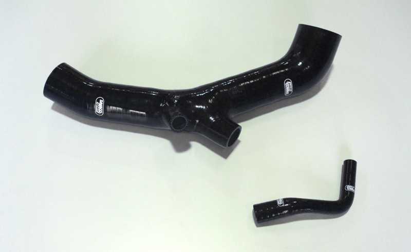Samco Mitsubishi Colt CZT Turbo 05-09   2-teiliges Ansaugschlauchkit schwarz