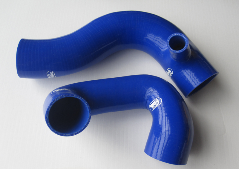 Samco Lancia Delta Integrale 8V 1987-1989   2-teiliges Ladeluftsystem blau
