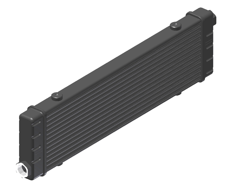 Ölkühler Setrab Proline SLM 53-10748-01 Netzbreite 420mm, 14-Reihen