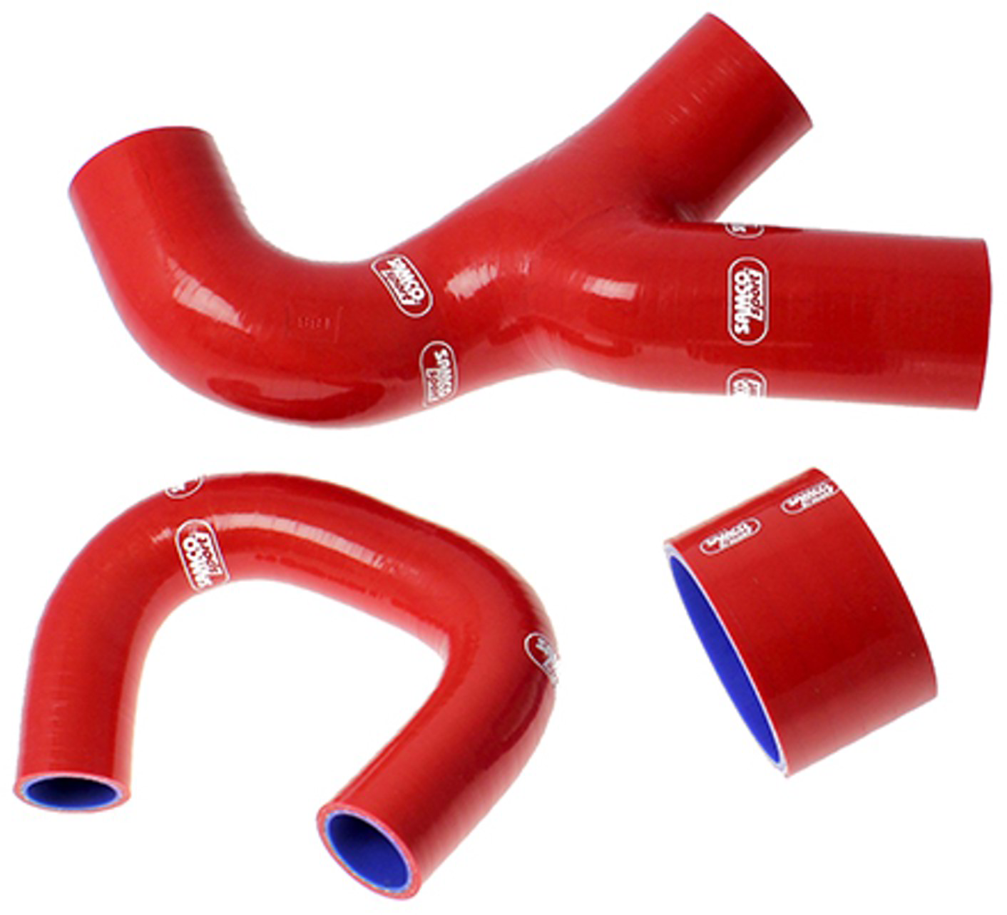 Samco Subaru Impreza Turbo GC8 Vers.5&6 (WRX)   3-teiliger Turboschlauch Bj. 99-00 blau