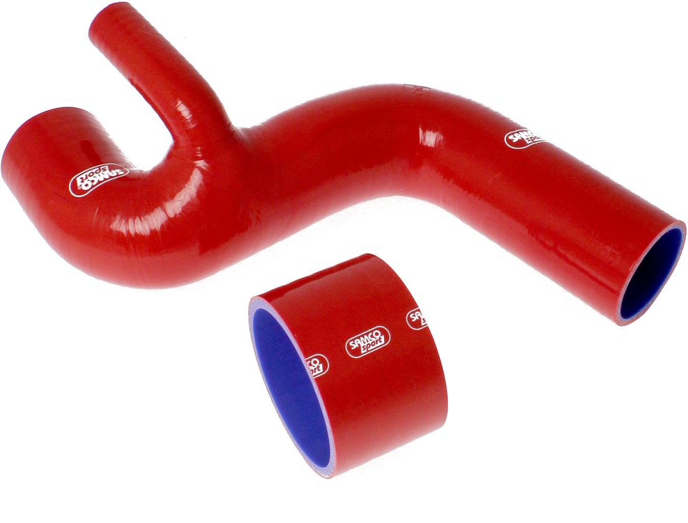 Samco Subaru Impreza Turbo GC8 Vers. 1&2 (WRX / STi)   2-teiliges Ladeluftsystem blau
