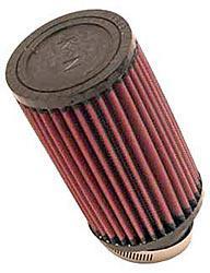 K&N Universalluftfilter, 57mm Flansch  Rund Zylindrisch, 89x89 152lg