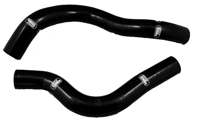 Samco Mitsubishi Eclipse Turbo 2/4wd 1990 - 1994  2-teiliges Kühlwasser-Schlauchkit schwarz