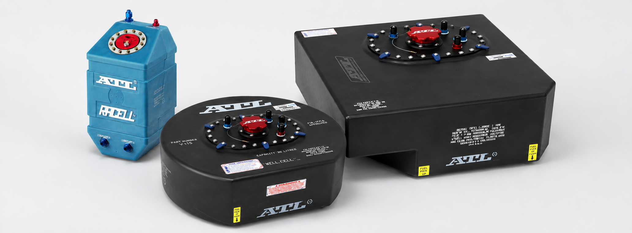 Racell und Wellcell FIA FT3 Sicherheitstanks für Motorsport und Rallye