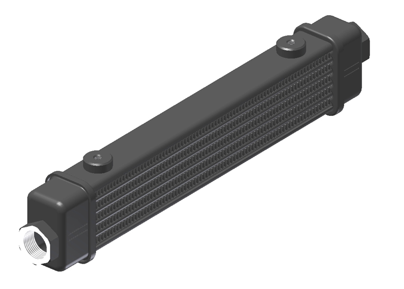 Ölkühler Setrab Proline SLM 53-10743-01 Netzbreite 250mm, 6-Reihen