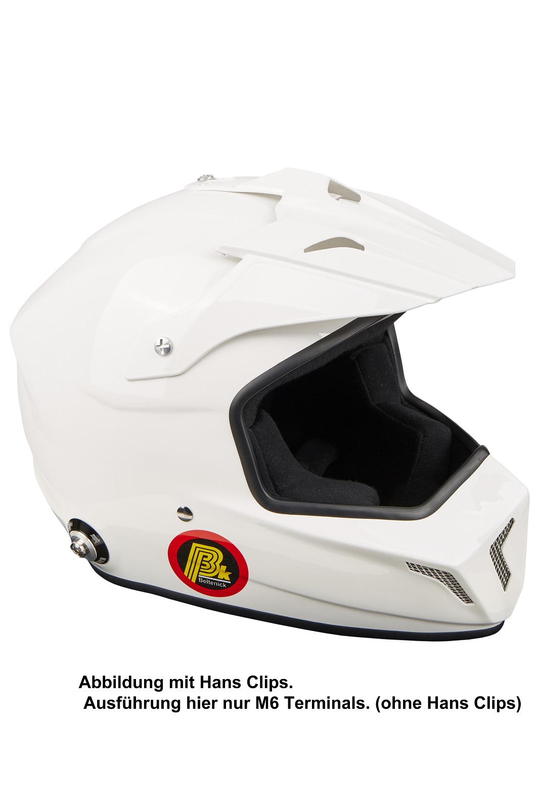 Beltenick FIA Cross Helm M6 Terminals  Homologation FIA 8859-2024