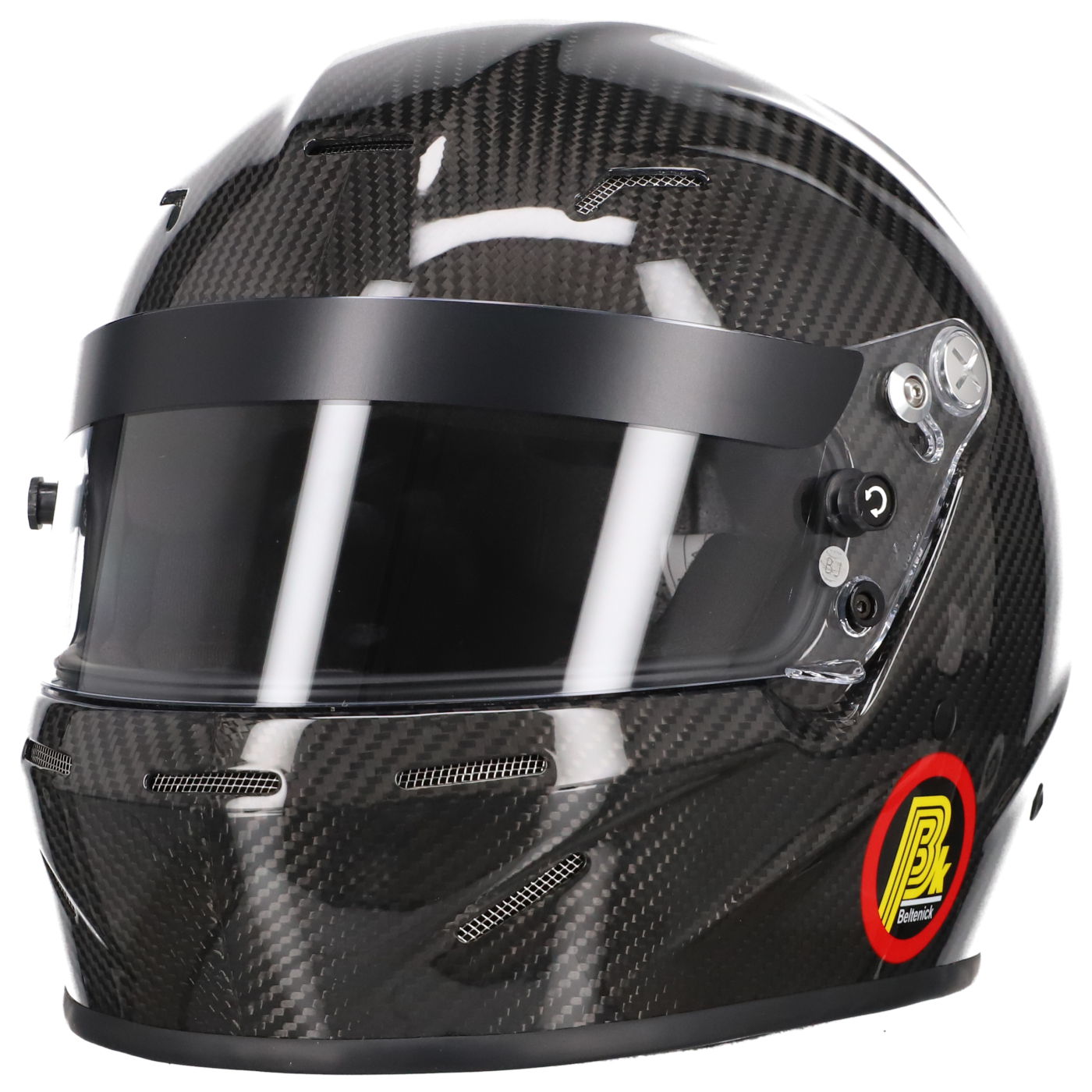 Beltenick Full Face Carbon Integralhelm FIA 8859-2015 mit M6-Terminals