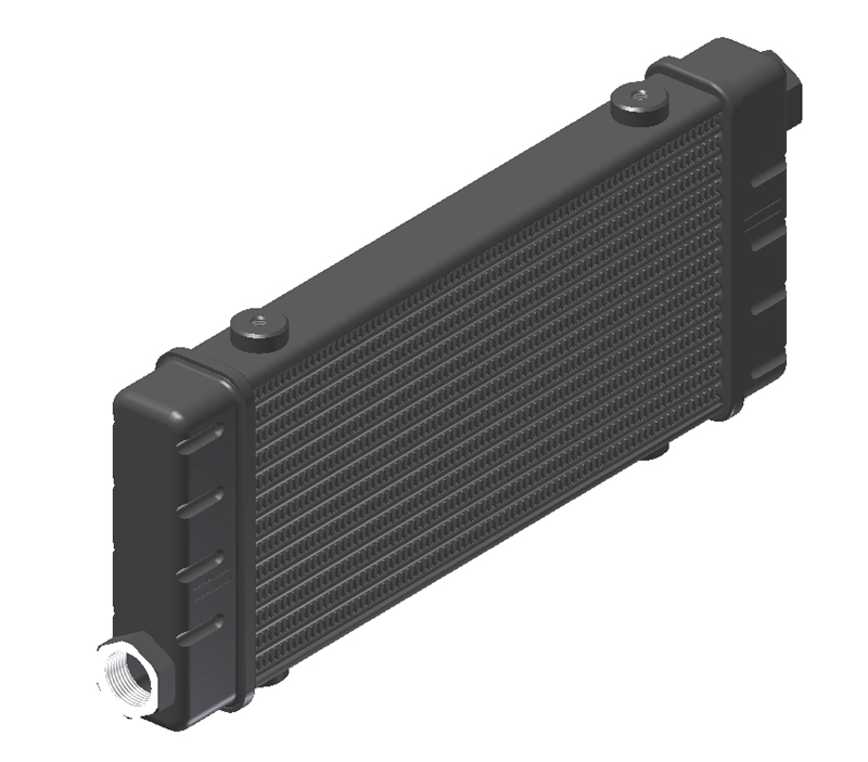 Ölkühler Setrab Proline SLM 53-10745-01  Netzbreite 250mm, 14-Reihen