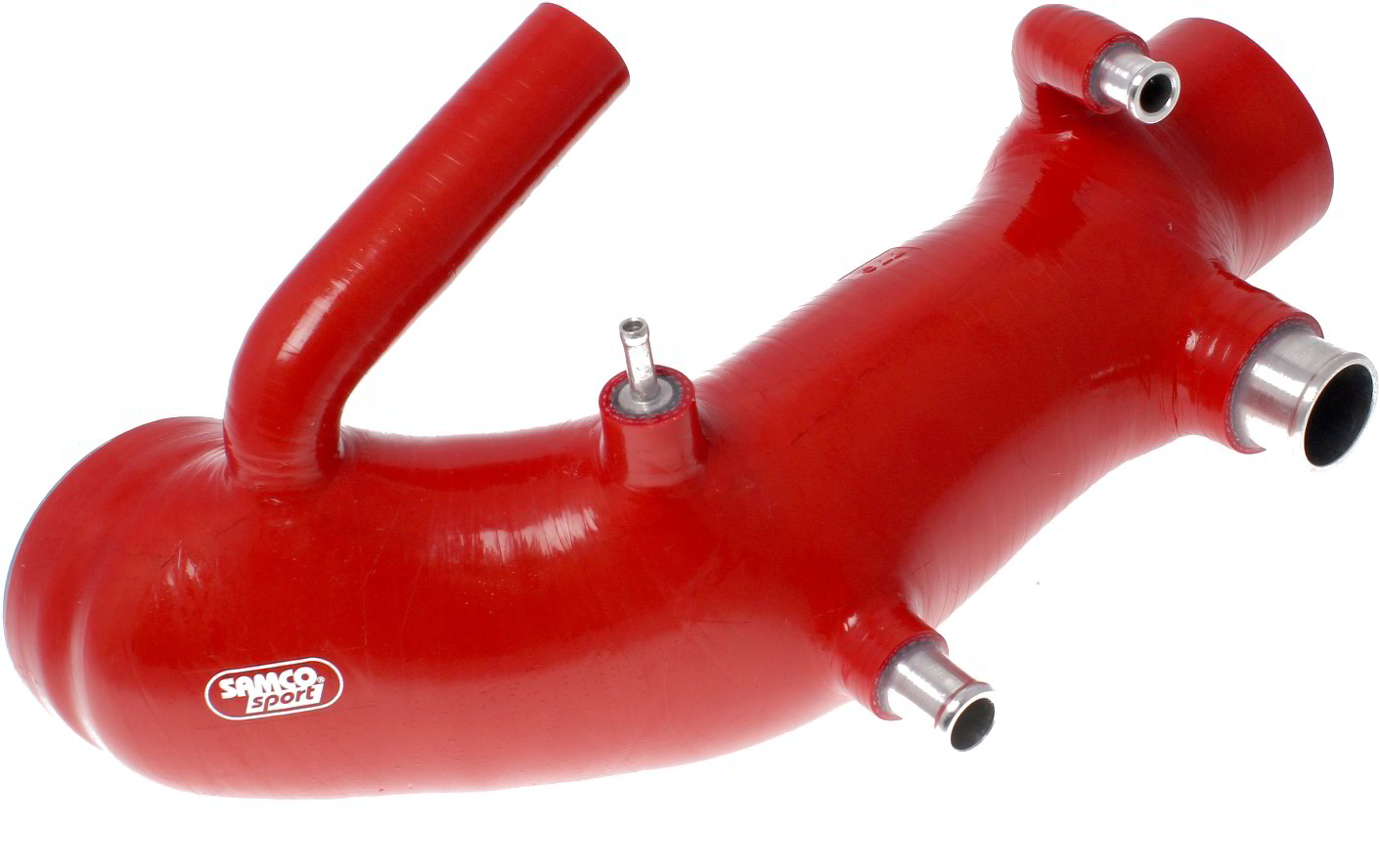 Samco Subaru Impreza Turbo GC8 Version 3&4 97-99   Ansaugschlauch rot