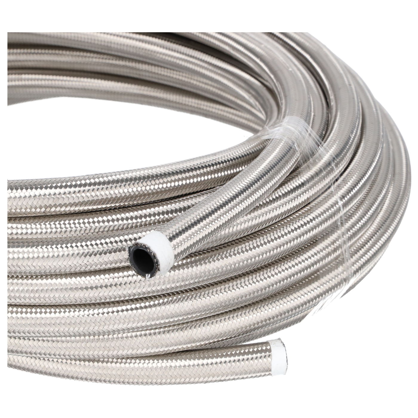 Nitril Schlauch Edelstahlummantelt Serie 400 Dash 12