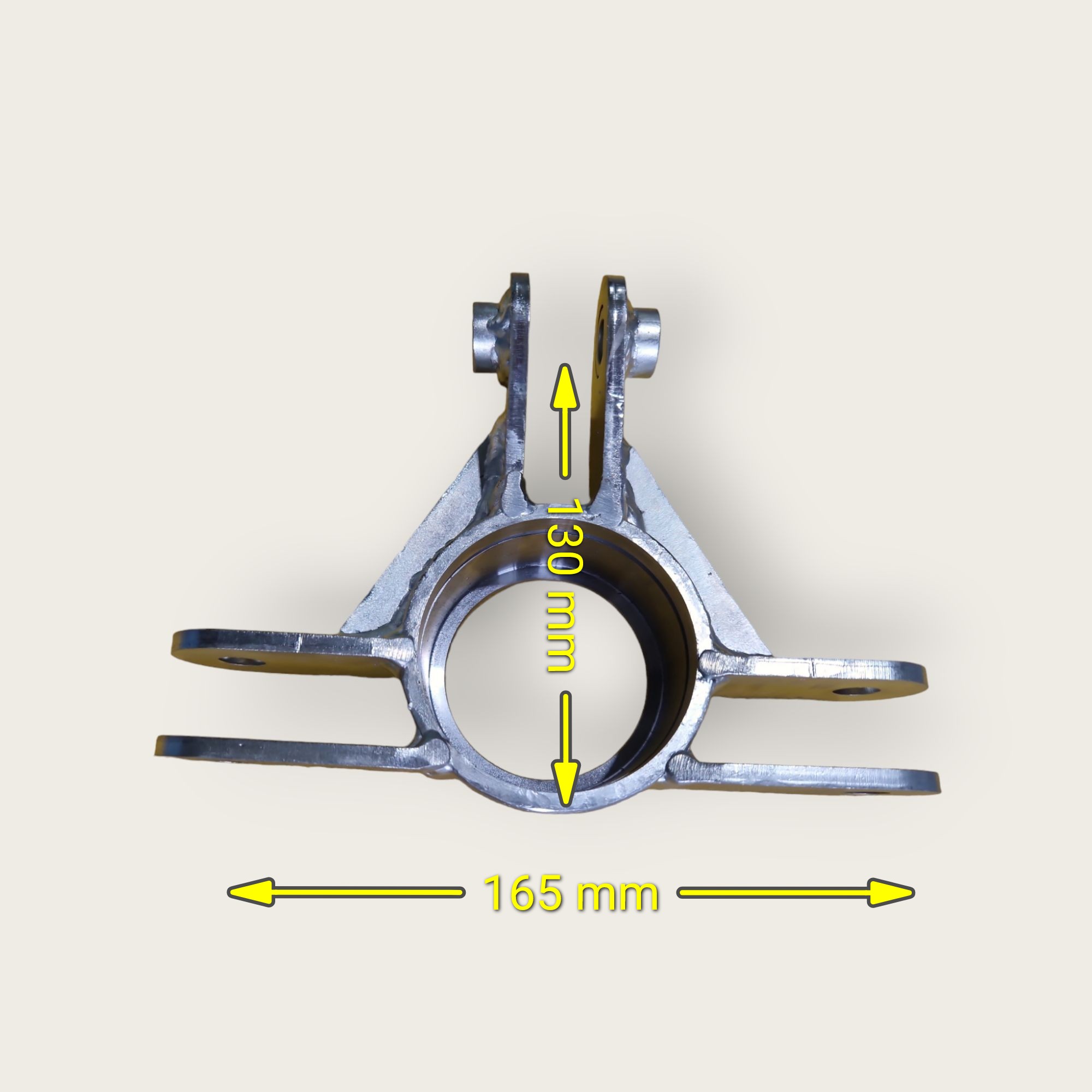 Semog Hinterer Radträger LH/RH 11-17 - KC SB/SBS/REV (Silber)