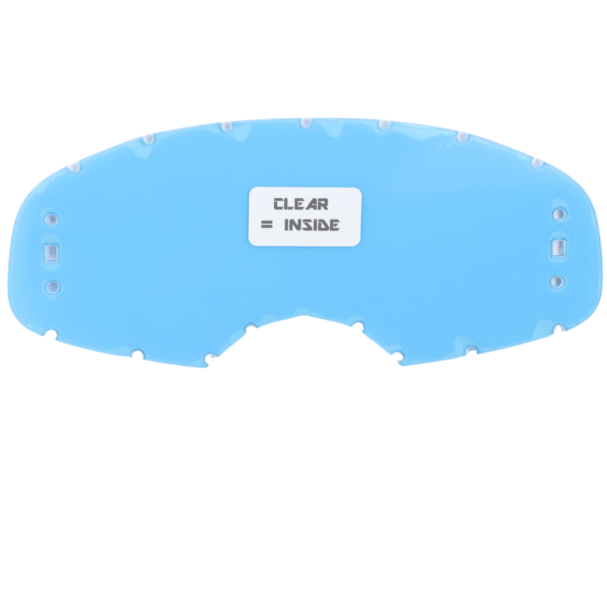Ersatzscheibe RNR für Platinum XXL WVS Brillen v.2 blau non stick coated LBS66S