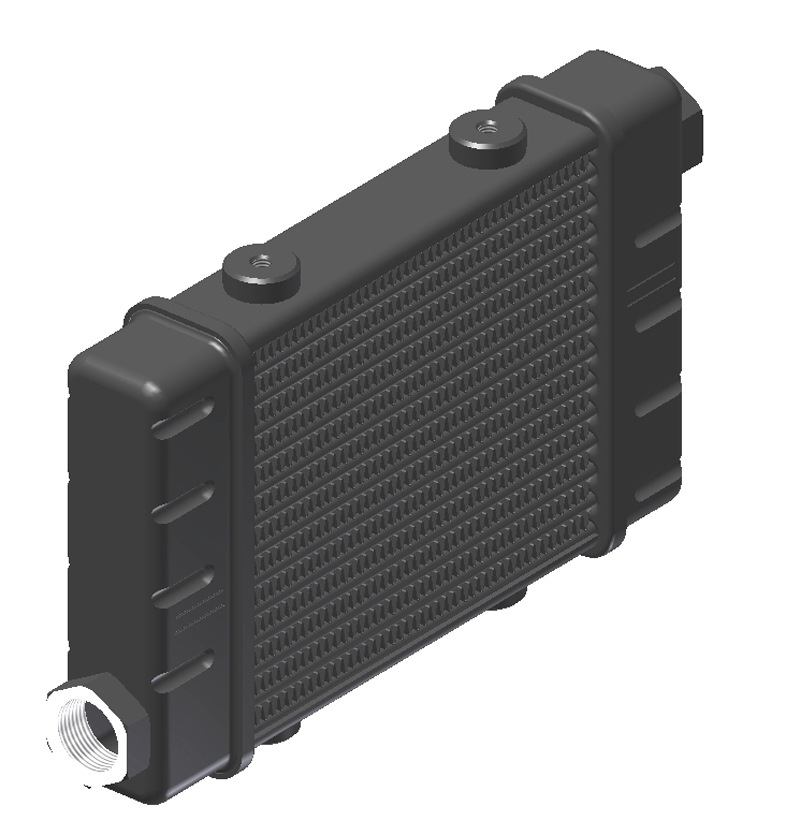 Ölkühler Setrab Proline SLM 53-10742-01  Netzbreite 141mm, 14-Reihen