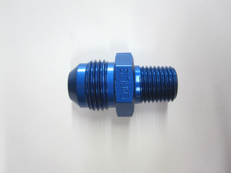 Adapter JIC/NPTF  08AN, Dash 08 - 1/4x18NPT