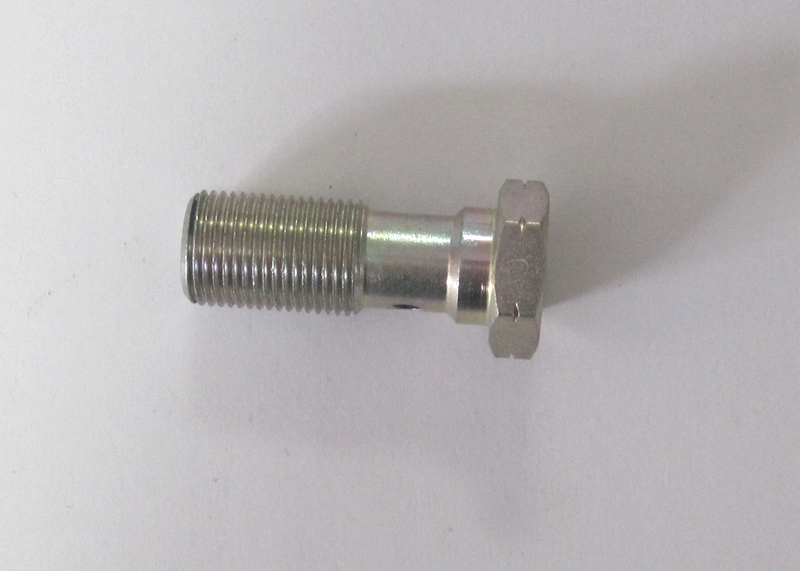 Hohlschraube M12x1 verz. lang