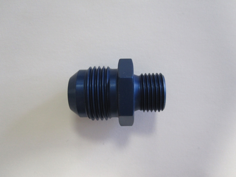 Aluadapter JIC/DIN  10AN, Dash 10  (7/8-14 UNF) / M16x1,5
