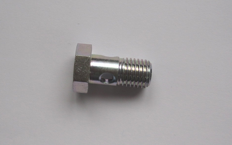 Hohlschraube M12x1,5  Stahl großer Durchlass