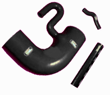 Samco Citroen Saxo VTS 1.6 16V Peugeot 106 GTi   3-teiliges Ansaugschlauchkit schwarz