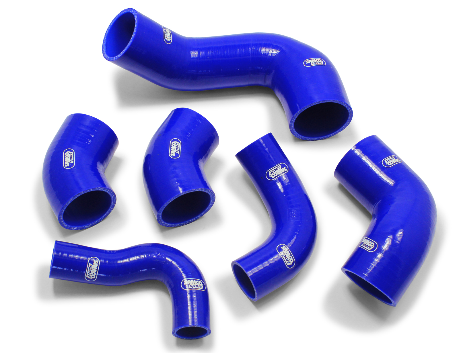 Samco Mitsubishi Lancer EVO 7 CT9A / EVO 8 US Spec   6-teiliges Ladeluftsystem rot
