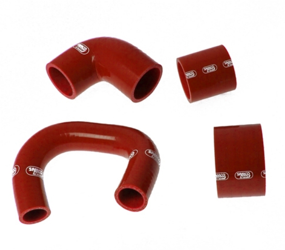 Samco Subaru Impreza Turbo GC8 Vers.5&6 (STi)   4-teiliger Turboschlauch Bj. 1999-2000 rot