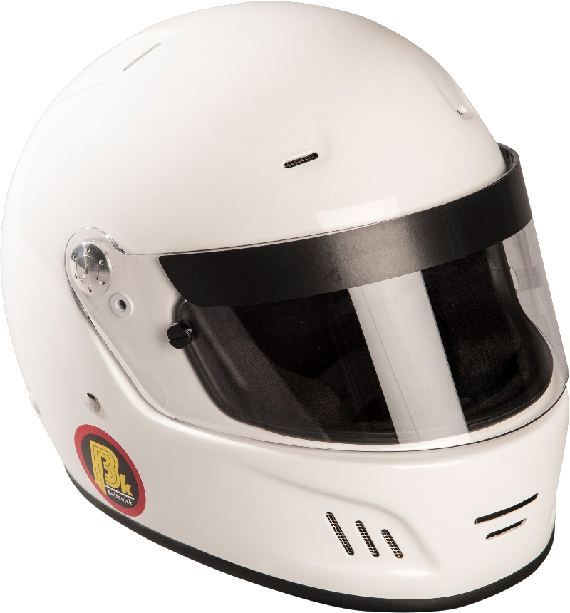 Beltenick FF Racing Integralhelm weiß FIA 8859-2015 mit M6-Terminals