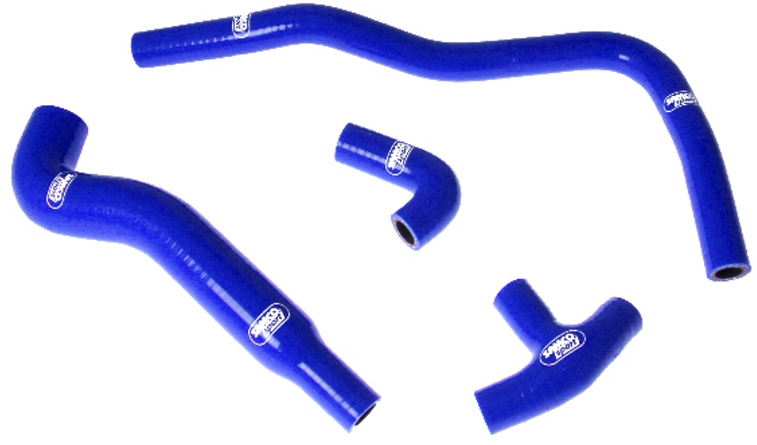 Samco Audi Quattro UR Turbo 10v 2.2Ltr 5cyl   4-teiliges Entlüftungschlauchsystem blau