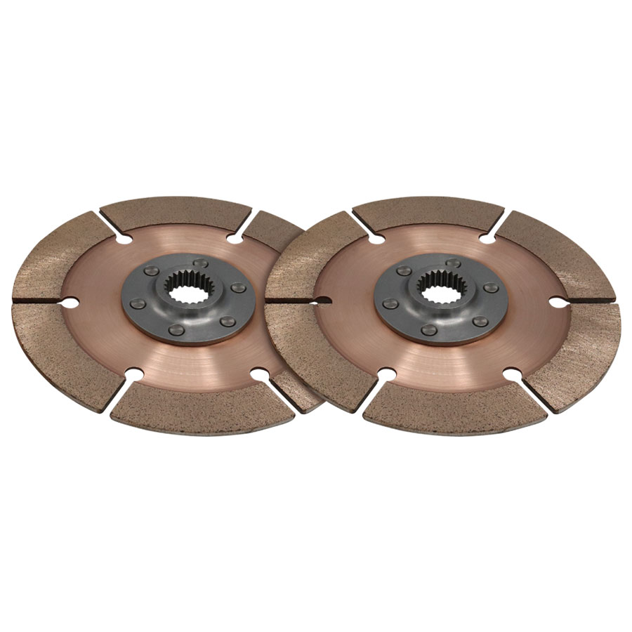 Tilton 6-pad Metalic Mitnehmehmerscheiben (2,6mm)   - 184mm Verzahnung 1x23 (23,3x26,3-23N)