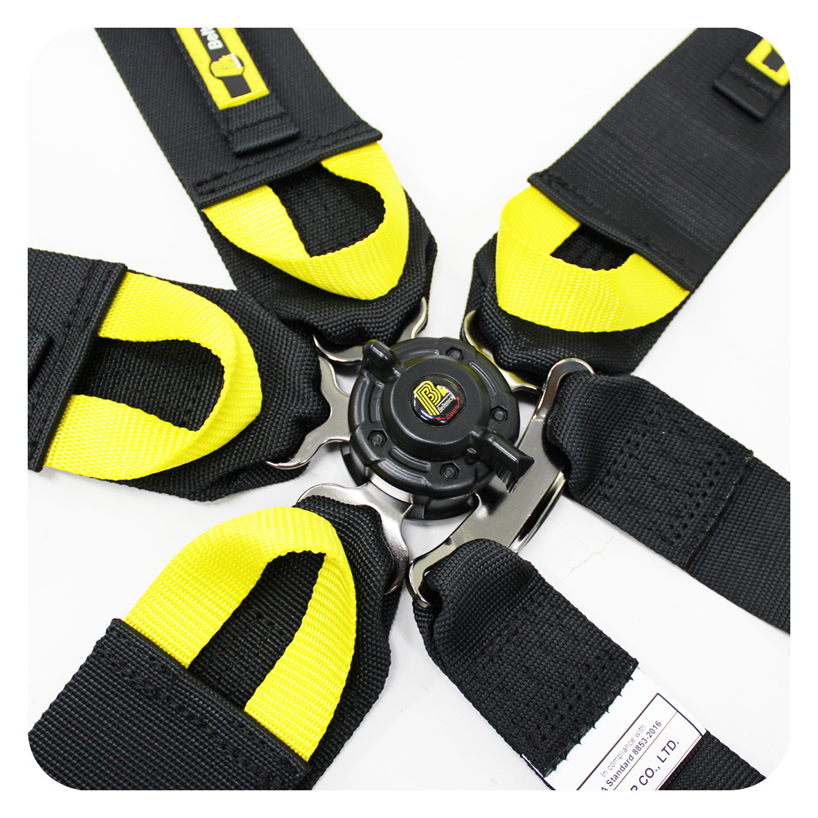 FIA Gurt Ultra Light Beltenick 6-Punkt HANS FIA 8853-2016 (50mm Schultergurte)