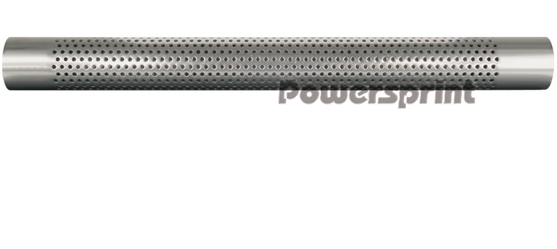 Powersprint Absorber-Rohr 409 AISI gelocht, Ø 55 mm, 500 mm