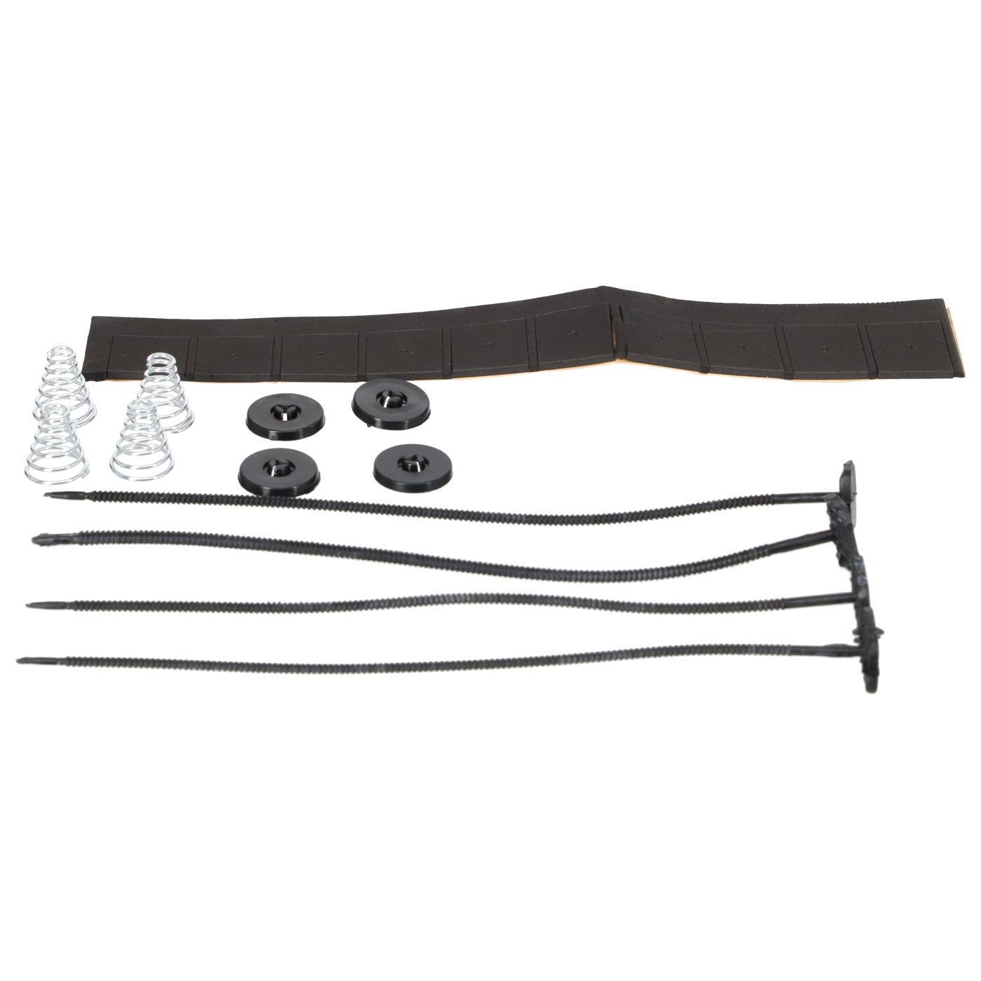 Kunststoff Befestigungs Nägel Set ( 4 Stück)  225mm lang für z.B. Spal Lüfter