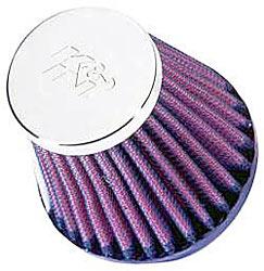 K&N Universalluftfilter, 51mm Flansch  Konische Rundform, 76x51 63lg