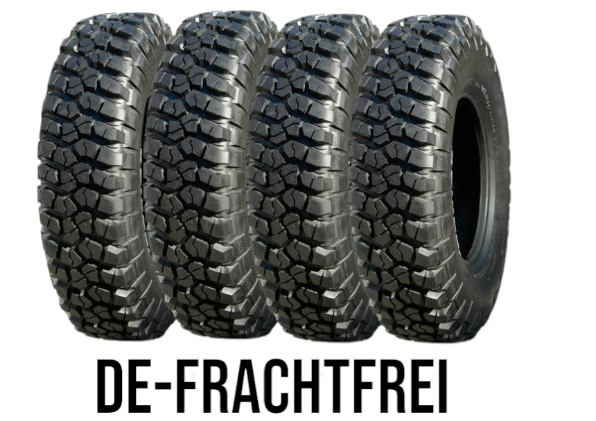 1 Satz Fedima F Power M+S Offroad Reifen 265/70R16 117S mit Alpine Symbol