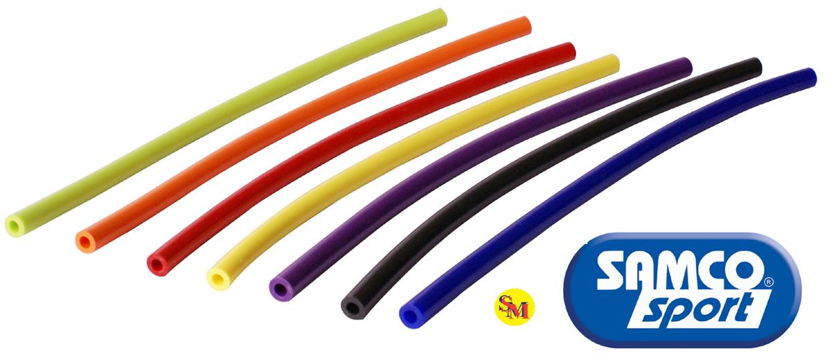 Samco Unterdruckschlauch 8mm innen   3m lang, 3mm Wandung gelb