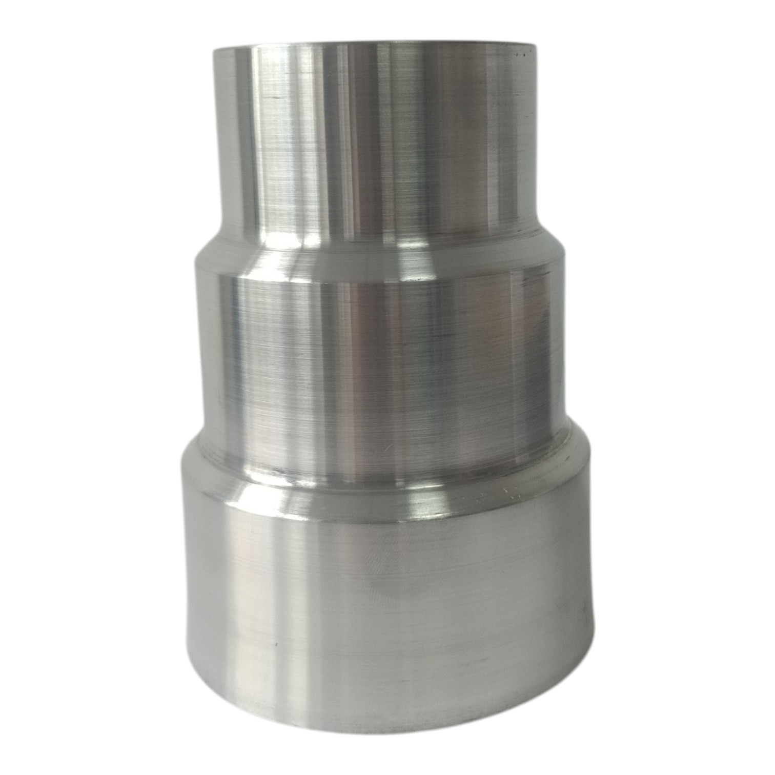 Drei stufige Reduzierrohr aus Aluminium  Reduzierung: 102-89-76