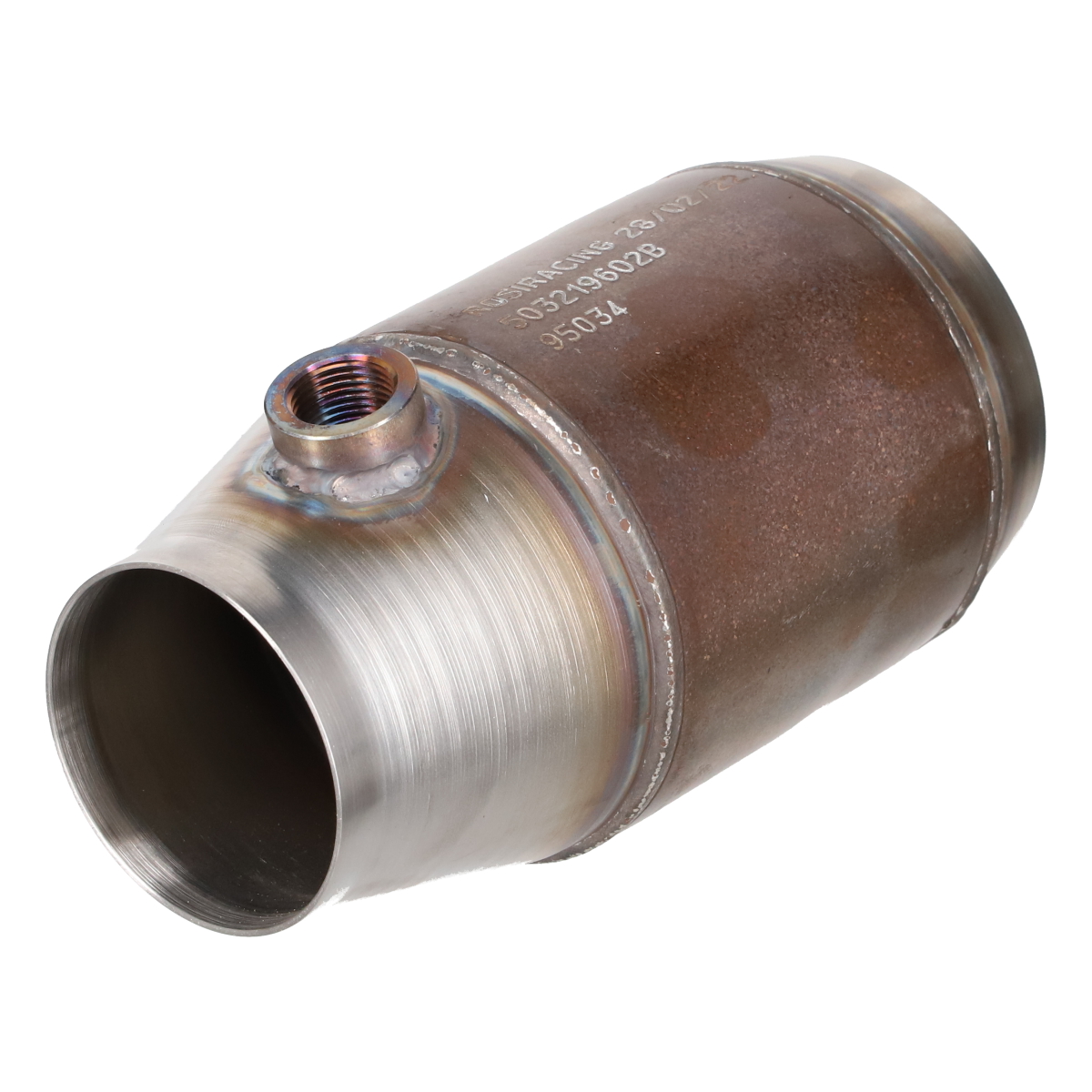 Rennsport Katalysator Metallträger 100CPSI 93mm OD  FIA zugelassen,  61mm Anschluss
