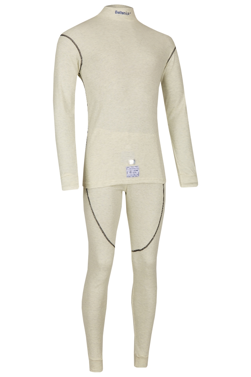 Beltenick FIA Unterwäsche-Set Hose + Pullover weiß 8856-2018