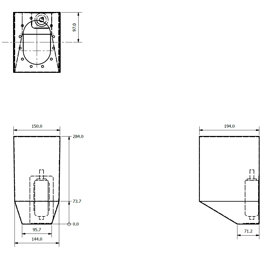 ProFlex Sicherheitstank  2 gal. 6 ltr.  FIA FT3 zugelassen komplett mit Deckplatte und Pumpe