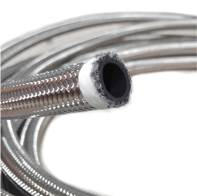 Nitril Schlauch Edelstahlummantelt Serie 200 / 400  Dash 12 Goodridge