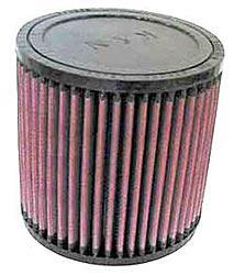 K&N Universalluftfilter, 76mm Flansch  Rund Zylindrisch, 127x127 127lg