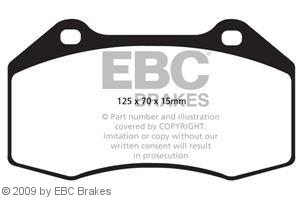 EBC Yellowstuff (Brembo Zangen)  Fahrzeug: Alfa Romeo/Fiat
