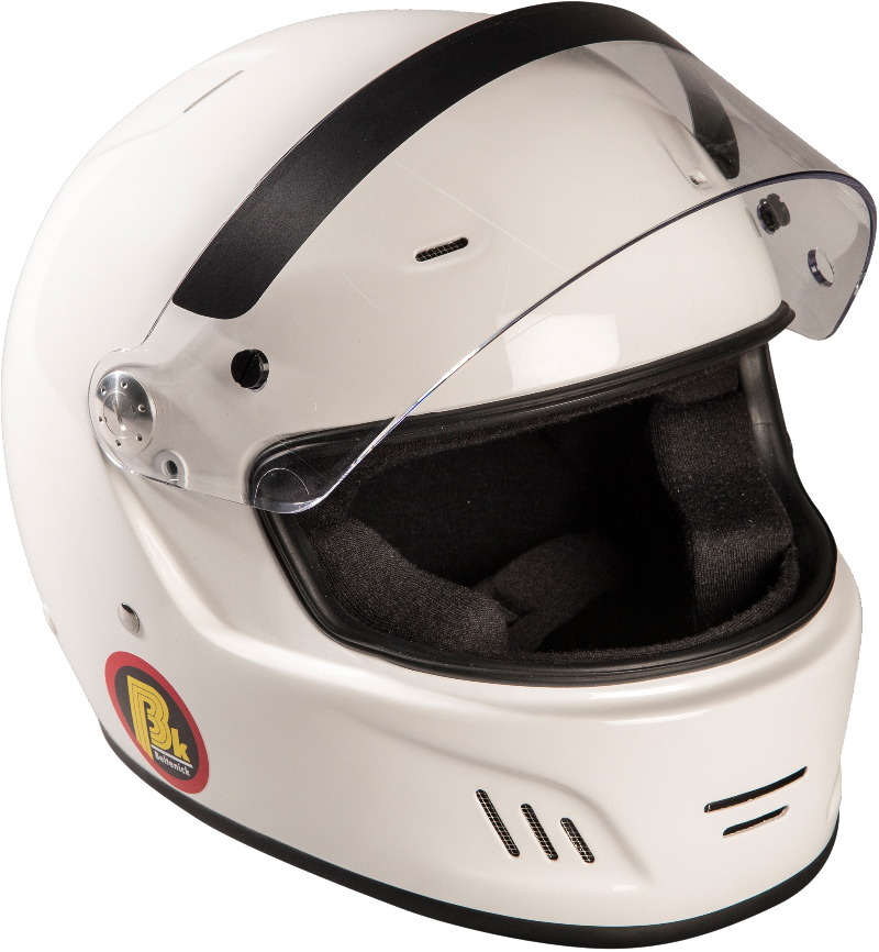 Beltenick FF Racing Integralhelm weiß FIA 8859-2015 mit M6-Terminals