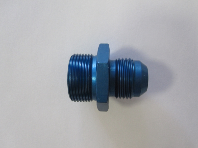 Aluadapter JIC/DIN  10AN, Dash 10  (7/8-14 UNF) / M26x1,5
