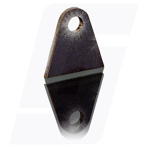 Metallhalter, Scharnierplatte, Montageeinlage, Kontaktpunkt, Öffnungstab