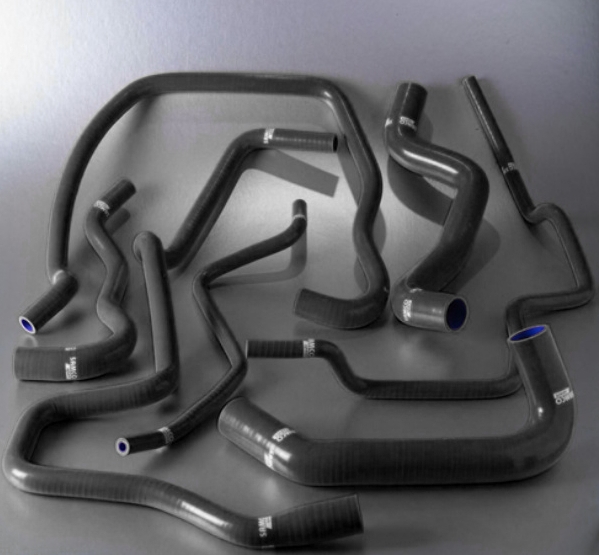 Samco Ford Puma 1700 2WD   7-teiliges Kühlwasser-Schlauchkit schwarz