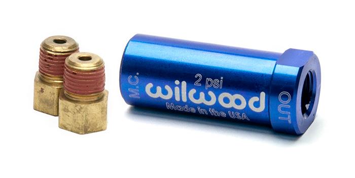 260-13783 Wilwood Brems- Vordruckventil für Scheibenbremse (0,14bar)