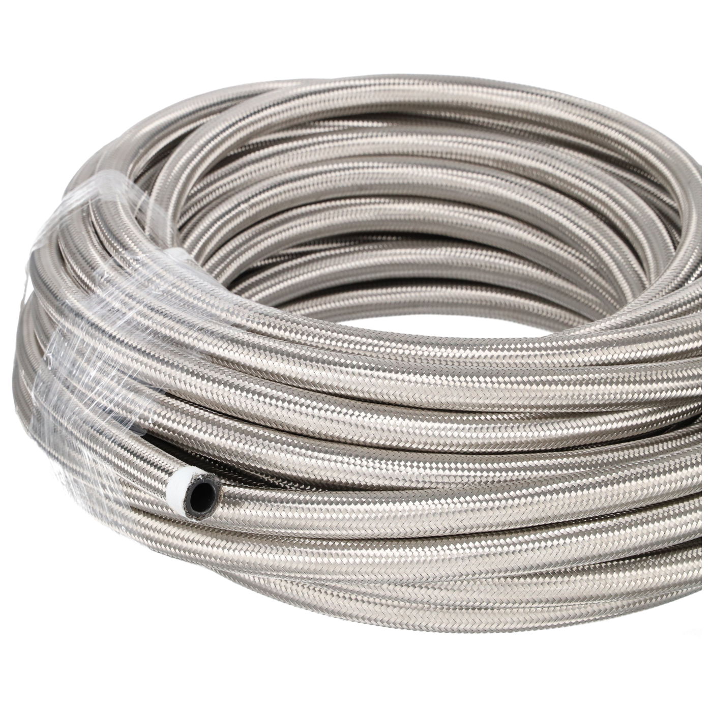 Nitril Schlauch Edelstahlummantelt Serie 400 Dash 10