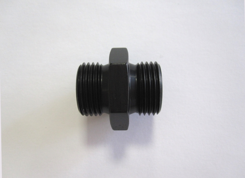Aluadapter DIN - DIN  M18x1,5  / M18x1,5