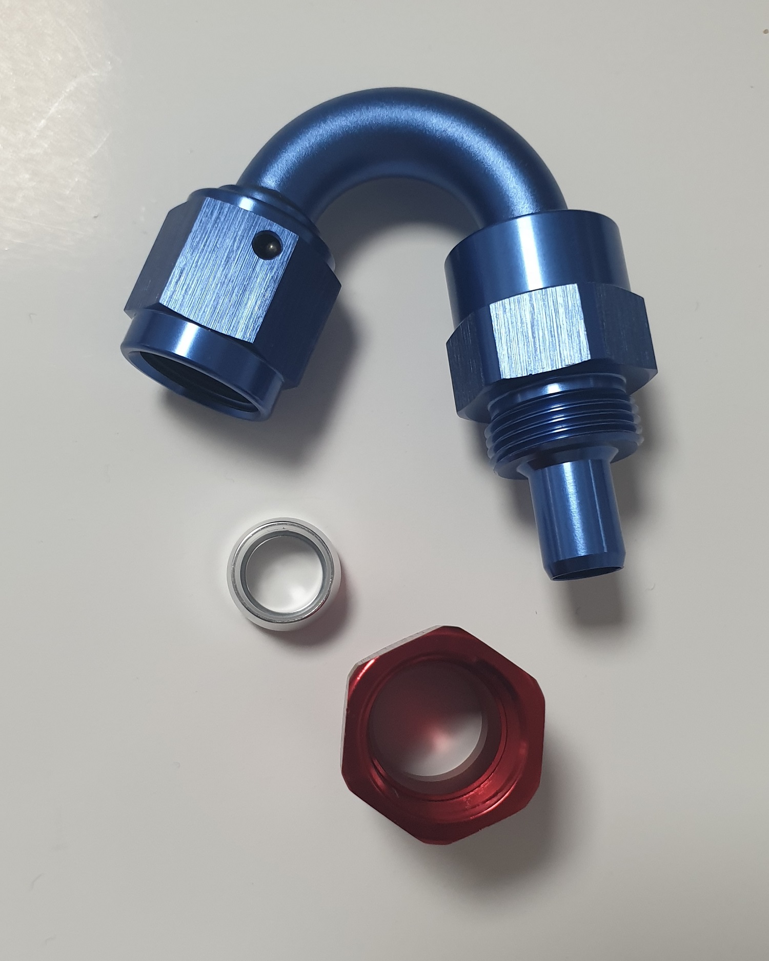 JIC Anschluss 150° Dash 08 JIC 3/4-16  für PTFE Schlauch Serie 600